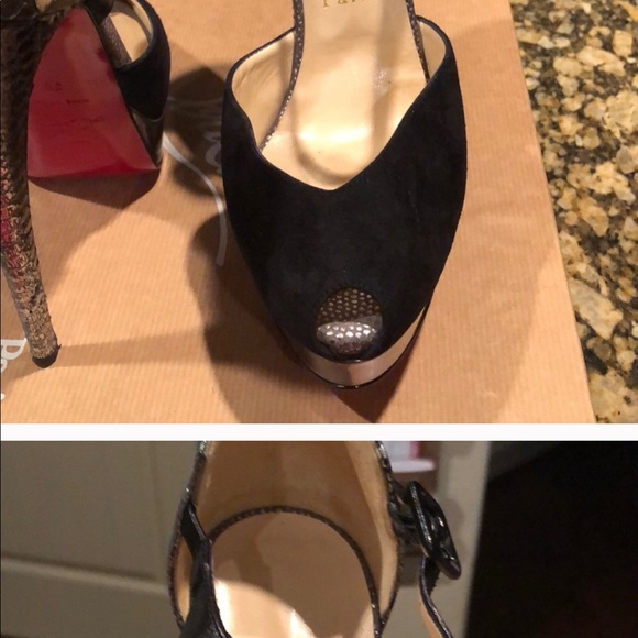 Like new Louboutin peep toe pump - Picture 3 of 7